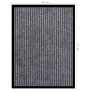 Felpudo de rayas gris 60x80 cm de vidaXL, Felpudos - Ref: Foro24-331605, Precio: 24,94 €, Descuento: %