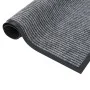 Felpudo de rayas gris 80x120 cm de vidaXL, Felpudos - Ref: Foro24-331606, Precio: 35,31 €, Descuento: %