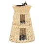 Set cestas de gatos 3 uds. con cojines sauce natural 47x34x60cm en Mobiliario para gatos | Comprar online en Foru.es