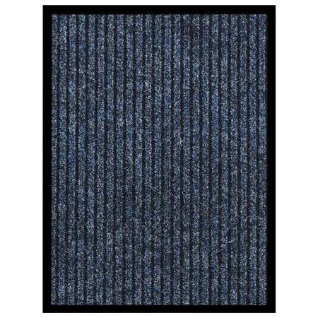 Felpudo de rayas azul 40x60 cm de vidaXL, Felpudos - Ref: Foro24-331610, Precio: 15,98 €, Descuento: %