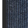 Felpudo de rayas azul 60x80 cm de vidaXL, Felpudos - Ref: Foro24-331611, Precio: 22,17 €, Descuento: %