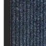 Felpudo de rayas azul 60x80 cm de vidaXL, Felpudos - Ref: Foro24-331611, Precio: 23,06 €, Descuento: %