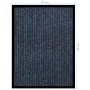 Felpudo de rayas azul 60x80 cm de vidaXL, Felpudos - Ref: Foro24-331611, Precio: 23,06 €, Descuento: %