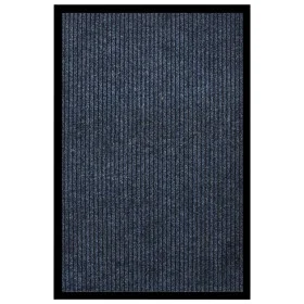 Felpudo de rayas azul 80x120 cm de vidaXL, Felpudos - Ref: Foro24-331612, Precio: 31,45 €, Descuento: %