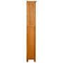 Estantería de 5 niveles de madera maciza de roble 70x22x140 cm de vidaXL, Librerías y estanterías - Ref: Foro24-331736, Preci...