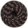 Cuerda de barco polipropileno negra 16 mm 25 m de vidaXL, Sogas y cuerdas metálicas - Ref: Foro24-152360, Precio: 34,68 €, De...
