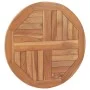 Superficie de mesa redonda madera maciza de teca 2,5 cm 60 cm de vidaXL, Tableros para mesas - Ref: Foro24-48984, Precio: 79,...