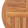 Superficie de mesa redonda madera maciza de teca 2,5 cm 60 cm de vidaXL, Tableros para mesas - Ref: Foro24-48984, Precio: 79,...