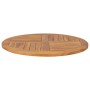 Superficie de mesa redonda madera maciza de teca 2,5 cm 80 cm de vidaXL, Tableros para mesas - Ref: Foro24-48986, Precio: 103...