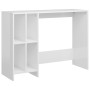 Escritorio notebook contrachapado blanco brillo 102,5x35x75 cm de vidaXL, Escritorios - Ref: Foro24-808347, Precio: 60,81 €, ...