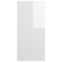 Escritorio notebook contrachapado blanco brillo 102,5x35x75 cm de vidaXL, Escritorios - Ref: Foro24-808347, Precio: 60,81 €, ...