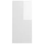 Escritorio notebook contrachapado blanco brillo 102,5x35x75 cm de vidaXL, Escritorios - Ref: Foro24-808347, Precio: 59,85 €, ...