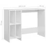 Escritorio notebook contrachapado blanco brillo 102,5x35x75 cm de vidaXL, Escritorios - Ref: Foro24-808347, Precio: 59,85 €, ...