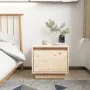 Mesita de noche madera maciza de pino 35x34x32 cm de vidaXL, Mesitas de noche - Ref: Foro24-813395, Precio: 43,87 €, Descuent...