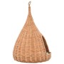 Casa para gatos con cojín y forma de tipi sauce natural 40x60cm en Mobiliario para gatos | Comprar online en Foru.es