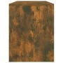 Taburete de tocador contrachapada roble ahumado 70x35x45 cm de vidaXL, Bancos de tocador - Ref: Foro24-820523, Precio: 27,12 ...