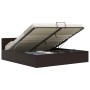 Cama canapé hidráulica cuero sintético gris 180x200cm de vidaXL, Camas y somieres - Ref: Foro24-285527, Precio: 346,91 €, Des...