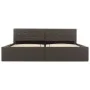 Cama canapé hidráulica cuero sintético gris 180x200cm de vidaXL, Camas y somieres - Ref: Foro24-285527, Precio: 340,60 €, Des...