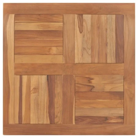 Square table surface solid teak wood 80x80x2.5 cm by vidaXL, Table tops - Ref: Foro24-48990, Price: 124,04 €, Discount: %
