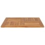 Superficie de mesa cuadrada madera maciza de teca 80x80x2,5 cm de vidaXL, Tableros para mesas - Ref: Foro24-48990, Precio: 11...