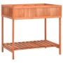 Jardinera huerto madera maciza de abeto 80x60x80 cm en Macetas y jardineras | Comprar online en Foru.es