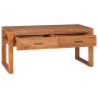 Mueble de TV de madera de teca 100x40x45 cm de vidaXL, Muebles TV - Ref: Foro24-325272, Precio: 133,79 €, Descuento: %
