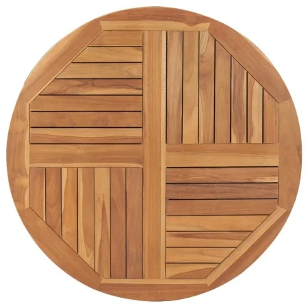 Round table top solid teak wood 2.5 cm 90 cm by vidaXL, Table tops - Ref: Foro24-48987, Price: 118,63 €, Discount: %