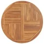 Round table top solid teak wood 2.5 cm 90 cm by vidaXL, Table tops - Ref: Foro24-48987, Price: 118,63 €, Discount: %