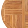 Superficie de mesa redonda madera maciza de teca 2,5 cm 90 cm de vidaXL, Tableros para mesas - Ref: Foro24-48987, Precio: 123...