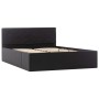 Cama canapé hidráulica cuero sintético negro 120x200 cm de vidaXL, Camas y somieres - Ref: Foro24-285512, Precio: 339,65 €, D...