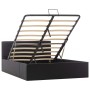 Cama canapé hidráulica cuero sintético negro 120x200 cm de vidaXL, Camas y somieres - Ref: Foro24-285512, Precio: 339,65 €, D...