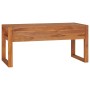 Mueble de TV de madera de teca 100x40x45 cm de vidaXL, Muebles TV - Ref: Foro24-325272, Precio: 133,79 €, Descuento: %