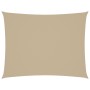 Toldo de vela rectangular tela Oxford beige 2x3 m en Sombrillas | Comprar online en Foru.es