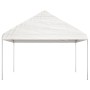 Cenador con techo polietileno blanco 20,07x4,08x3,22 m de vidaXL, Carpas y cenadores - Ref: Foro24-3155517, Precio: 749,07 €,...