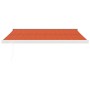 Toldo retráctil aluminio y tela naranja y marrón 3,5x2,5 m de vidaXL, Toldos - Ref: Foro24-3154592, Precio: 906,70 €, Descuen...