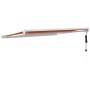 Toldo retráctil aluminio y tela naranja y marrón 3x2,5 m de vidaXL, Toldos - Ref: Foro24-3154591, Precio: 607,25 €, Descuento: %