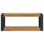 Armario de baño madera maciza de teca 90x45x35 cm de vidaXL, Taquillas y armarios de almacenamiento - Ref: Foro24-338231, Pre...