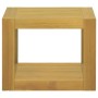 Armario de baño de pared madera maciza de teca 45x45x35 cm de vidaXL, Taquillas y armarios de almacenamiento - Ref: Foro24-33...