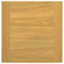 Armario de baño de pared madera maciza de teca 45x45x35 cm de vidaXL, Taquillas y armarios de almacenamiento - Ref: Foro24-33...