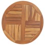 Superficie de mesa redonda madera maciza de teca 2,5 cm 70 cm de vidaXL, Tableros para mesas - Ref: Foro24-48985, Precio: 82,...