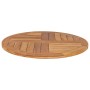 Superficie de mesa redonda madera maciza de teca 2,5 cm 70 cm de vidaXL, Tableros para mesas - Ref: Foro24-48985, Precio: 82,...
