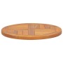 Superficie de mesa redonda madera maciza de teca 2,5 cm 50 cm de vidaXL, Tableros para mesas - Ref: Foro24-316154, Precio: 52...