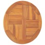 Superficie de mesa redonda madera maciza de teca 2,5 cm 50 cm de vidaXL, Tableros para mesas - Ref: Foro24-316154, Precio: 52...