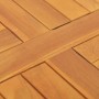 Superficie de mesa redonda madera maciza de teca 2,5 cm 50 cm de vidaXL, Tableros para mesas - Ref: Foro24-316154, Precio: 52...