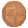 Superficie de mesa redonda madera maciza de teca 2,5 cm 40 cm de vidaXL, Tableros para mesas - Ref: Foro24-316153, Precio: 41...