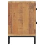 Mesita de noche madera maciza de pino marrón 36x30x45 cm de vidaXL, Mesitas de noche - Ref: Foro24-349911, Precio: 108,26 €, ...
