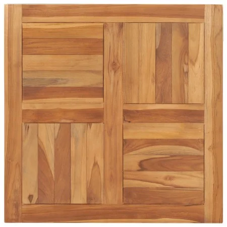 Superficie de mesa de madera maciza de teca 70x70x2,5 cm de vidaXL, Tableros para mesas - Ref: Foro24-48989, Precio: 101,11 €...