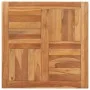 Superficie de mesa de madera maciza de teca 70x70x2,5 cm de vidaXL, Tableros para mesas - Ref: Foro24-48989, Precio: 101,11 €...