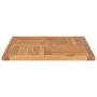 Solid teak wood table top surface 70x70x2.5 cm by vidaXL, Table tops - Ref: Foro24-48989, Price: 101,11 €, Discount: %