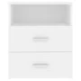 Mesita de noche color blanco 50x32x60 cm de vidaXL, Mesitas de noche - Ref: Foro24-803272, Precio: 60,04 €, Descuento: %